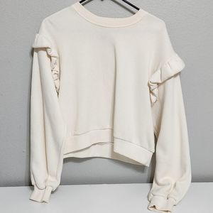 Cream sweater